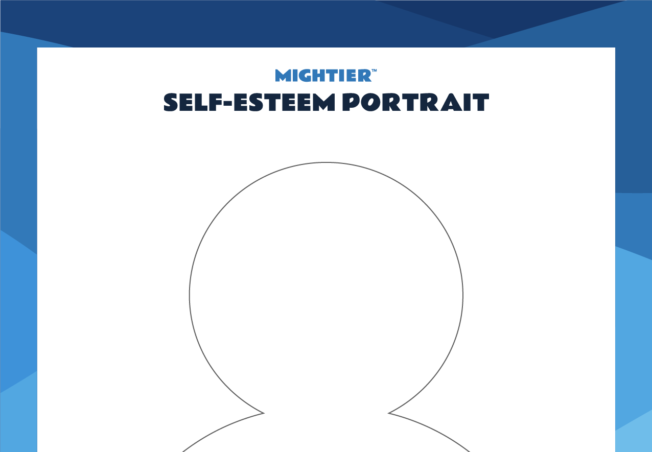 Self Esteem Portrait LP Worksheet r1 circle of control worksheet v1