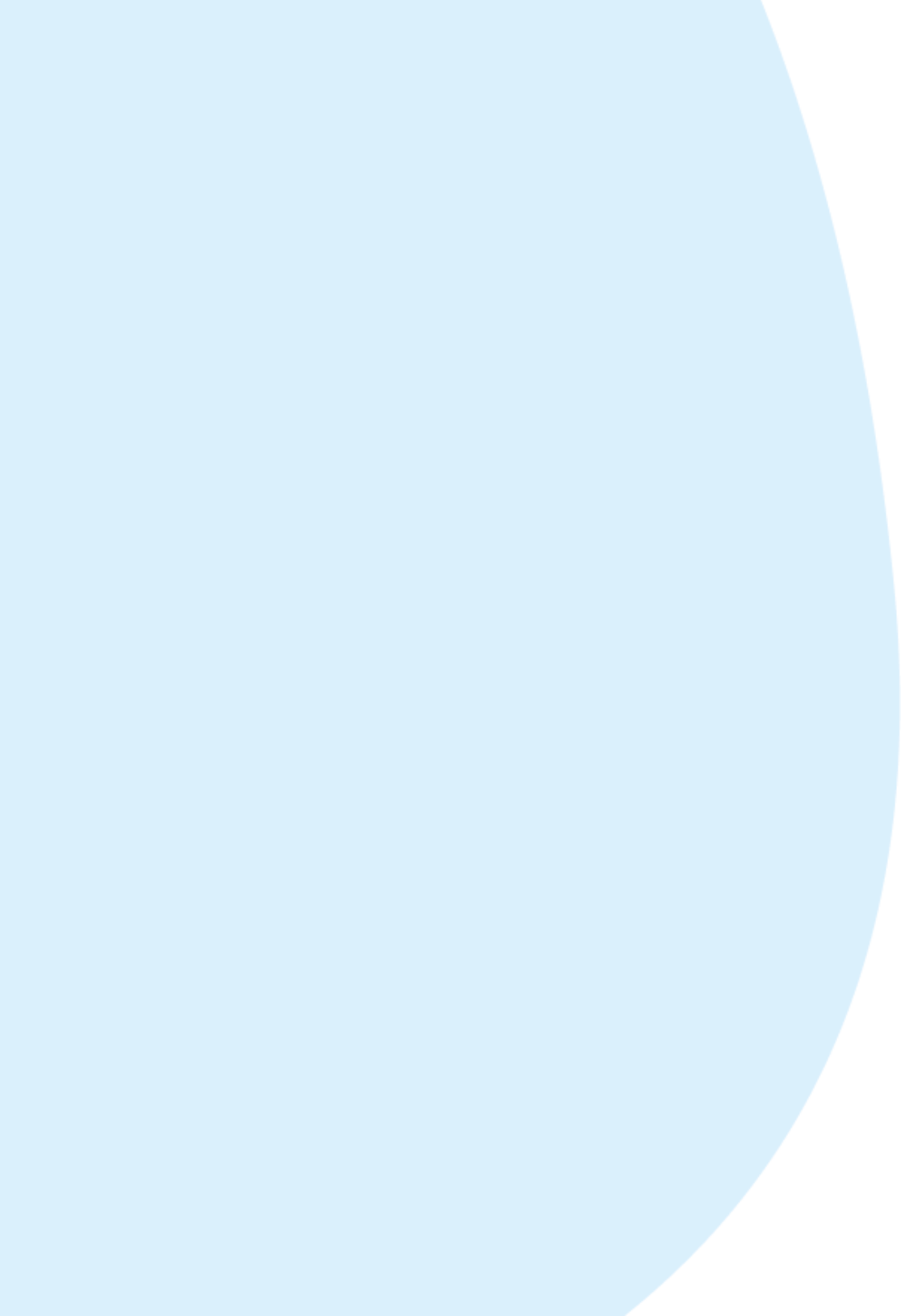 Blue Shape Left