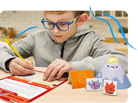 Young Boy Playing Mightier Game
